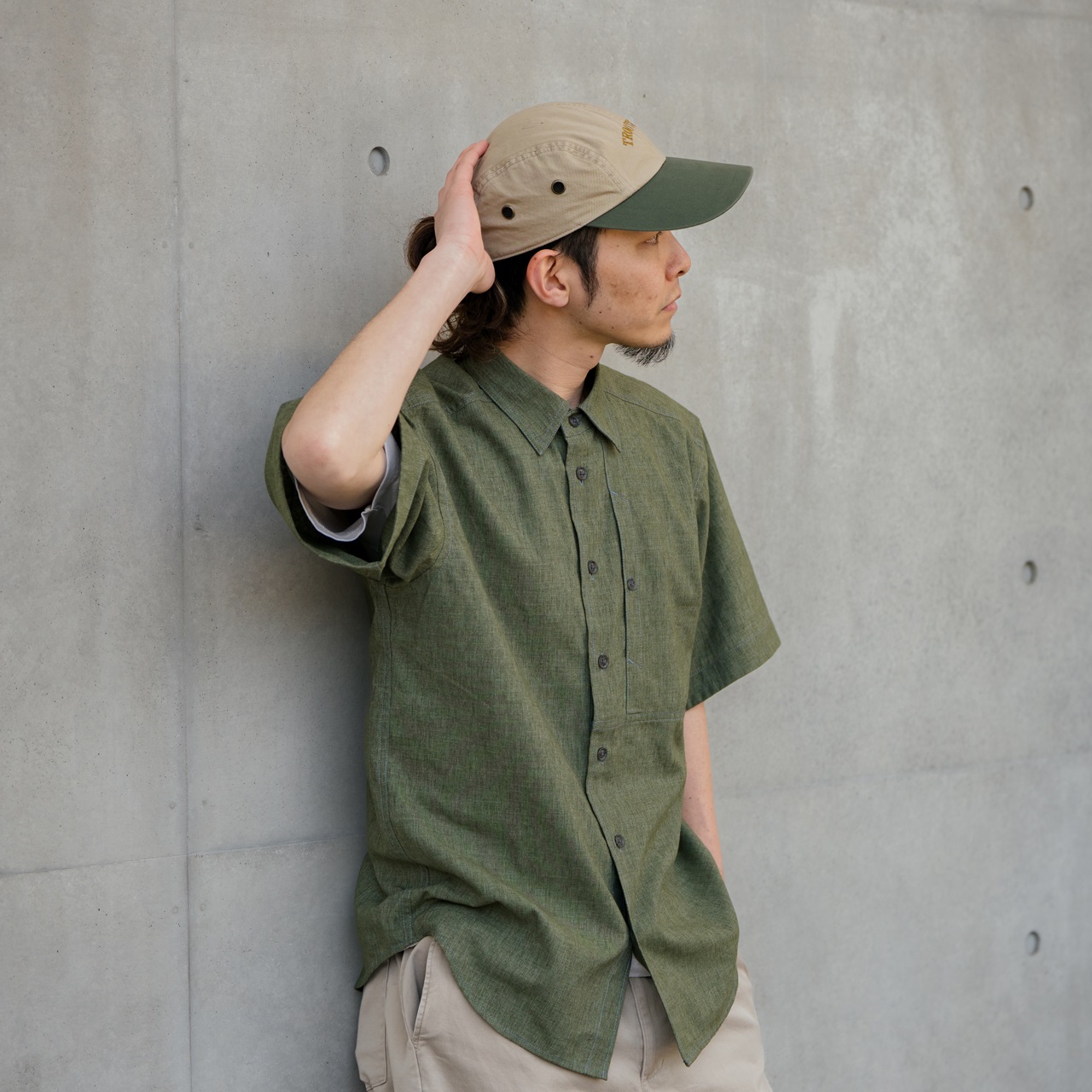 クールマックスシャンブレーシャツS/S (Men's) | Foxfire ブランド公式