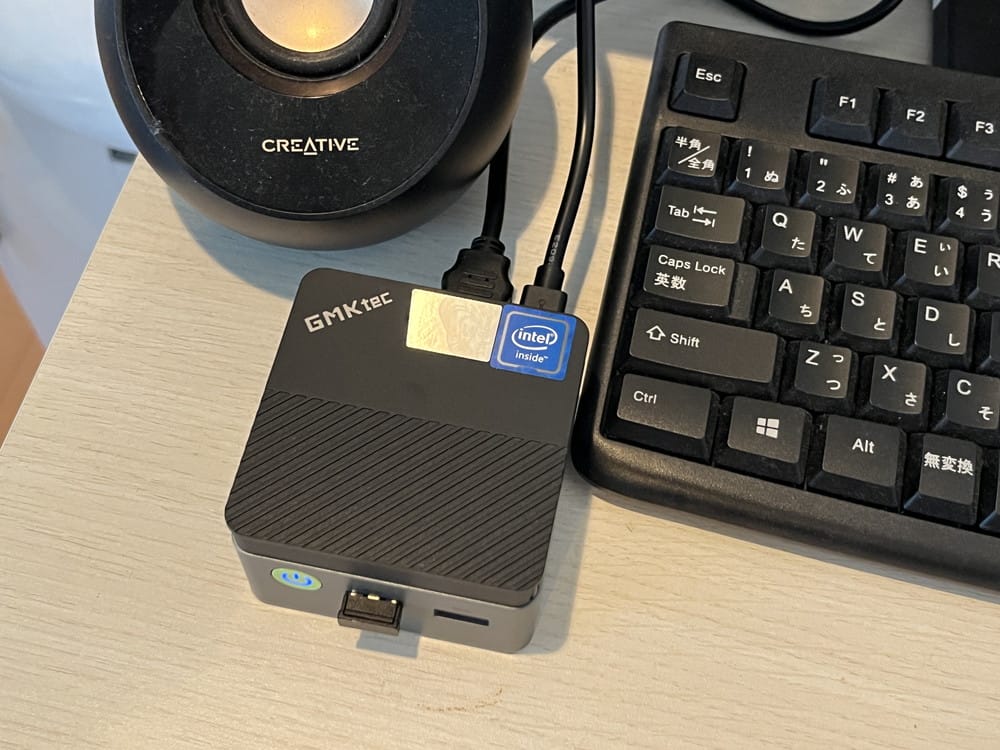 GMKtec Nucbox G5』レビュー | 持ち運びにも適した実用的な小型