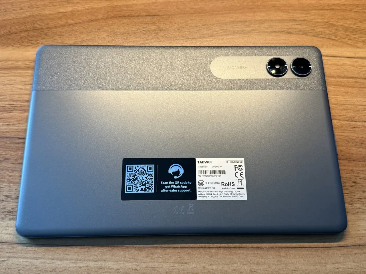 TABWEE T50 実機レビュー！Android 16搭載11インチタブレットの性能