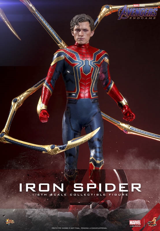 Iron Spider - Marvel- Hot Toys MMS761 1/6 Scale Figure
