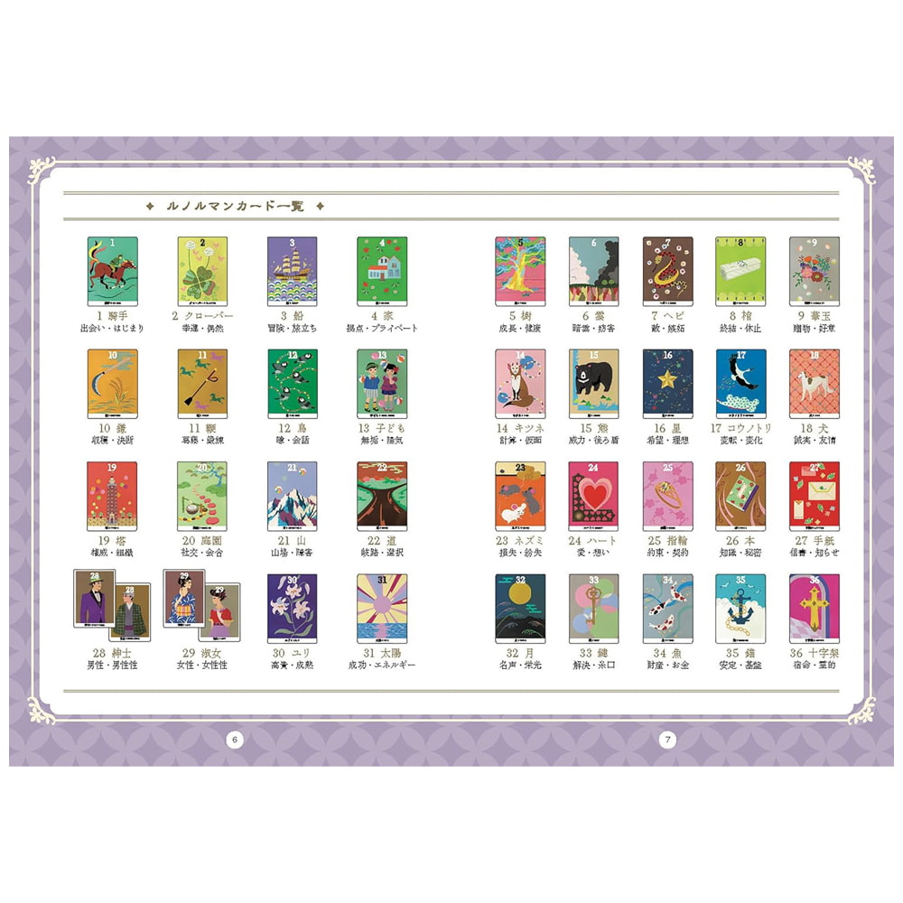 和のルノルマンカード - Japanese Lenormand Cards の通販 - TIRAKITA.COM