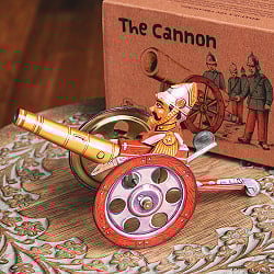 カノン砲 前装滑腔式野戦砲 ブリキ ブリキ玩具 The Cannon 全速前進