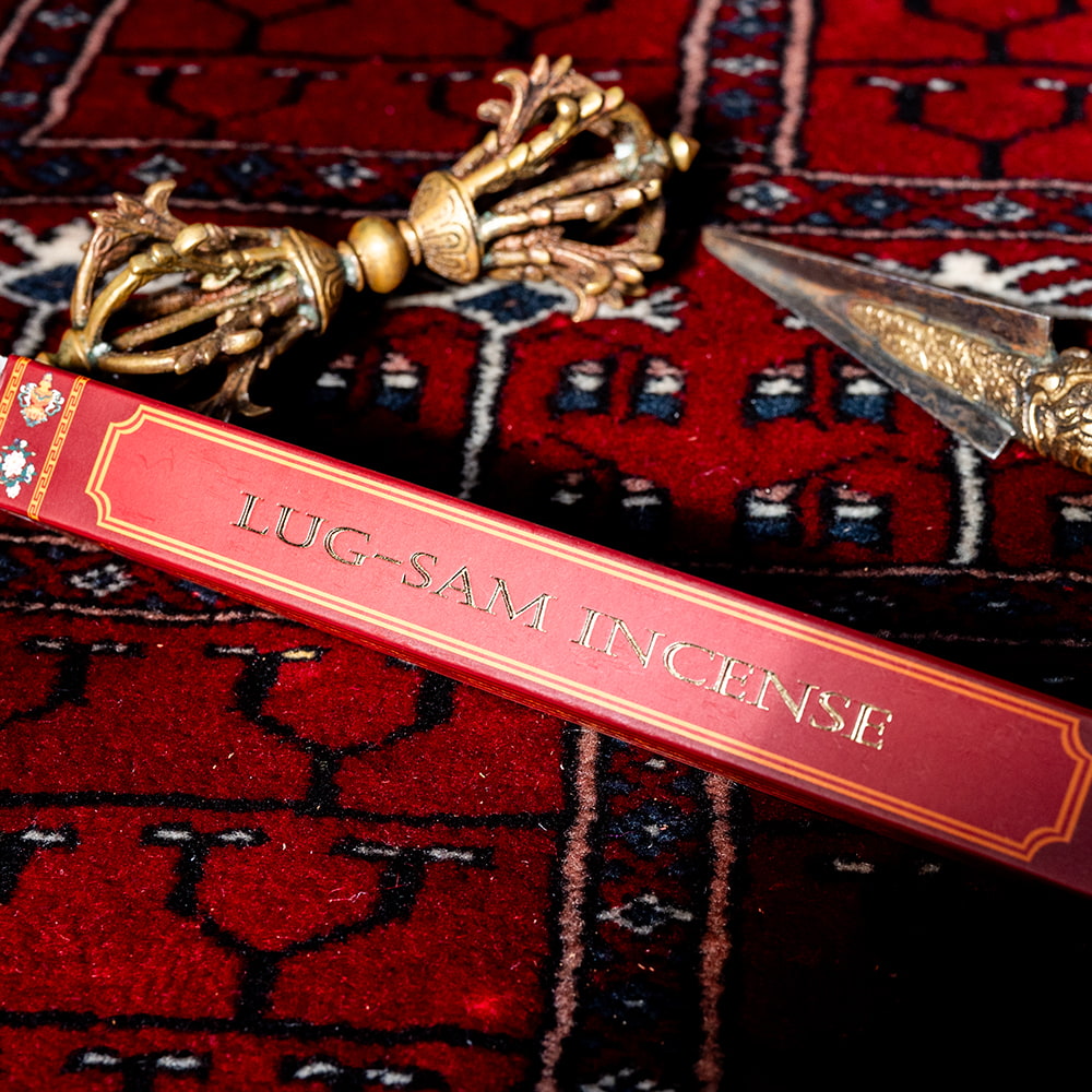 高級チベット香 LUG-SAM INCENSE 55種類のヒマラヤ地方のハーブを
