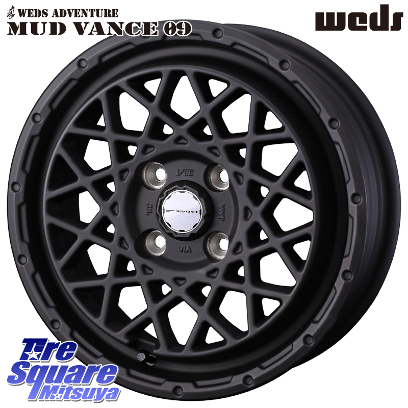 WEDS 41148 マッドヴァンス MUD VANCE 09 ホイール 12インチ の詳細