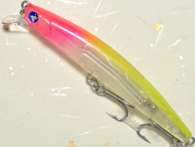 ブルーブルー ブローウィン80S：＃08 ピンク/チャートクリア【ネコポス