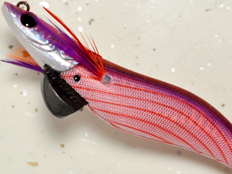 マルキュー エギリーダートマックス3.5号：＃16587 D36CR レッド