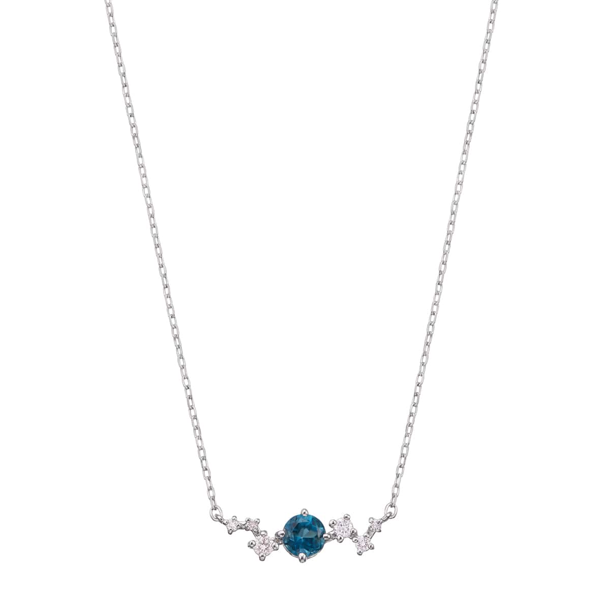 K10ホワイトゴールドタンザナイトネックレス(RPN363-002)|TSUTSUMI