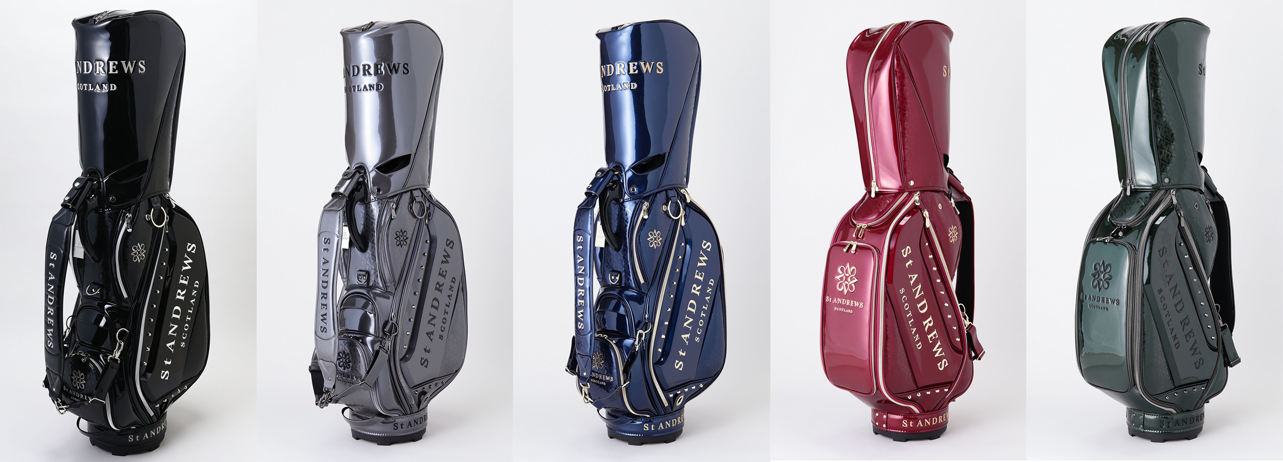 St ANDREWS（セント・アンドリュース）』がエナメルキャディバッグの新