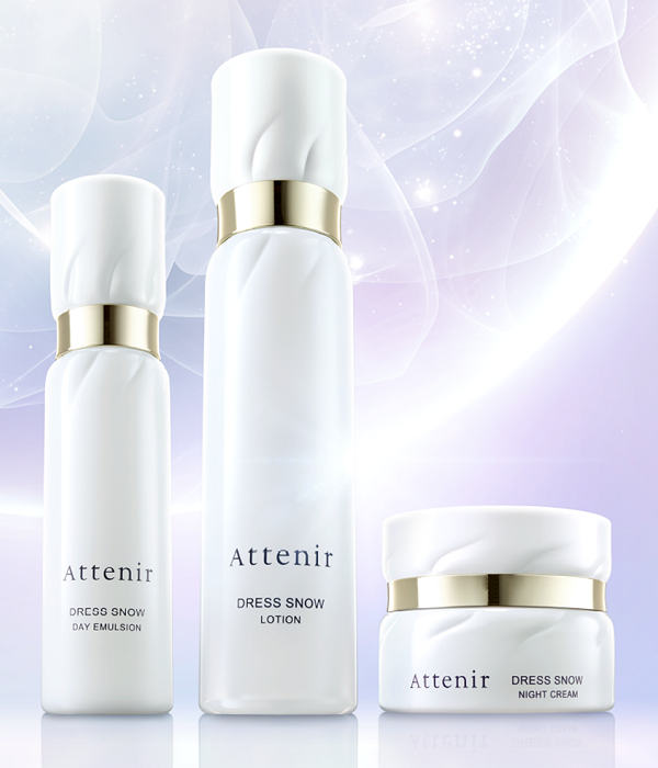 アテニアドレススノー化粧水セット1.5ヶ月分1,300円！美白とシワ改善を
