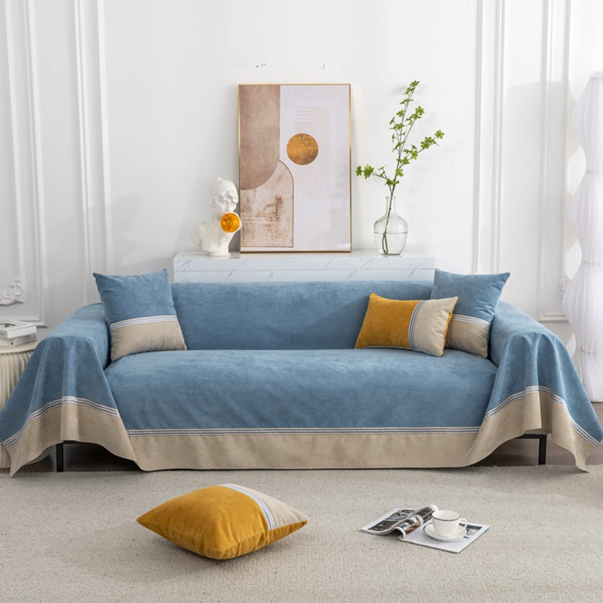 Tuokus」ソファーカバー 肘付き 一人掛け 二人掛け 三人掛け 肘あり