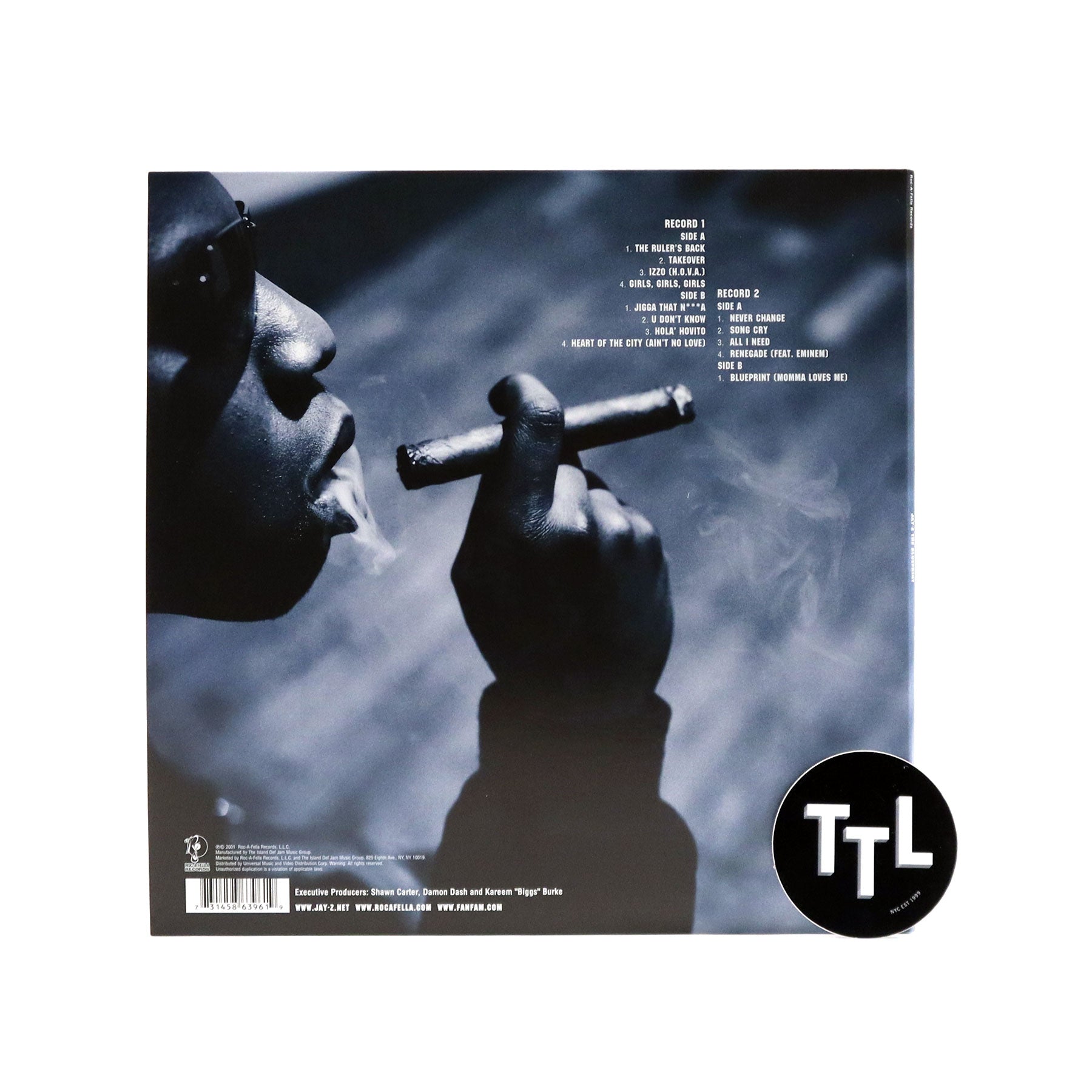 Jay-Z: The Blueprint Vinyl 2LP – TurntableLab.com