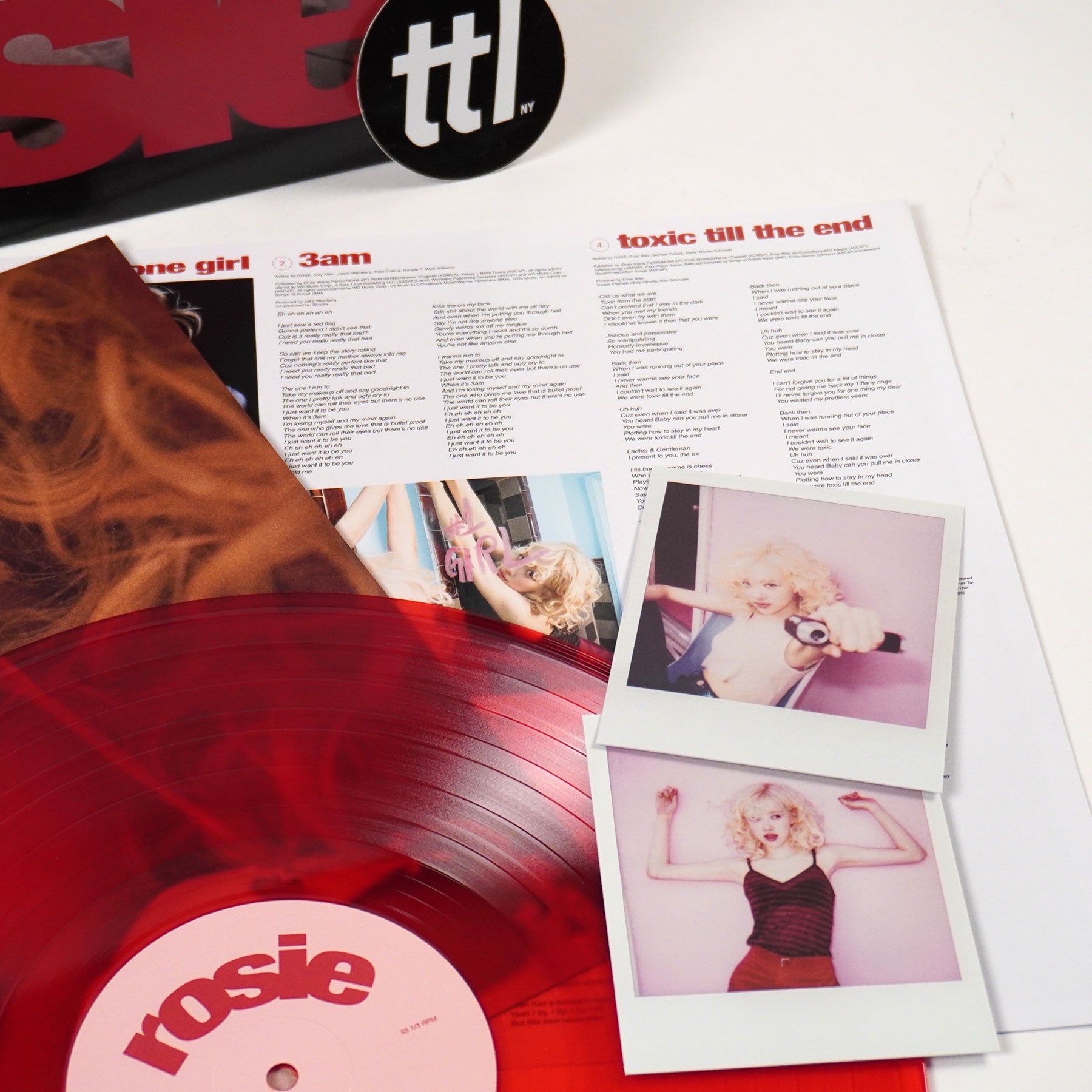 Rose: Rosie (Red Colored Vinyl) Vinyl LP – TurntableLab.com