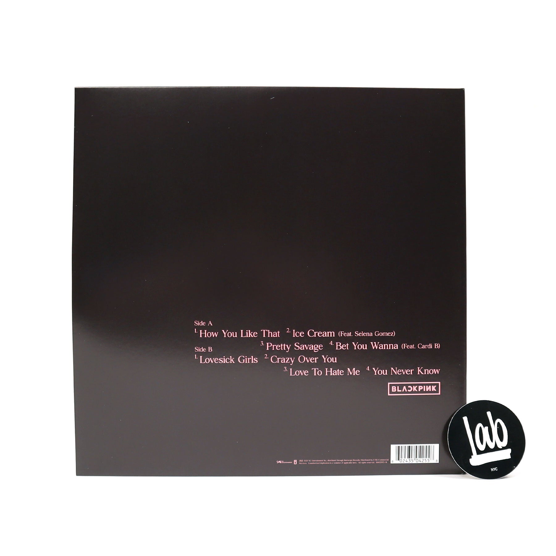 BLACKPINK: THE ALBUM (Pink Colored Vinyl) Vinyl LP – TurntableLab.com