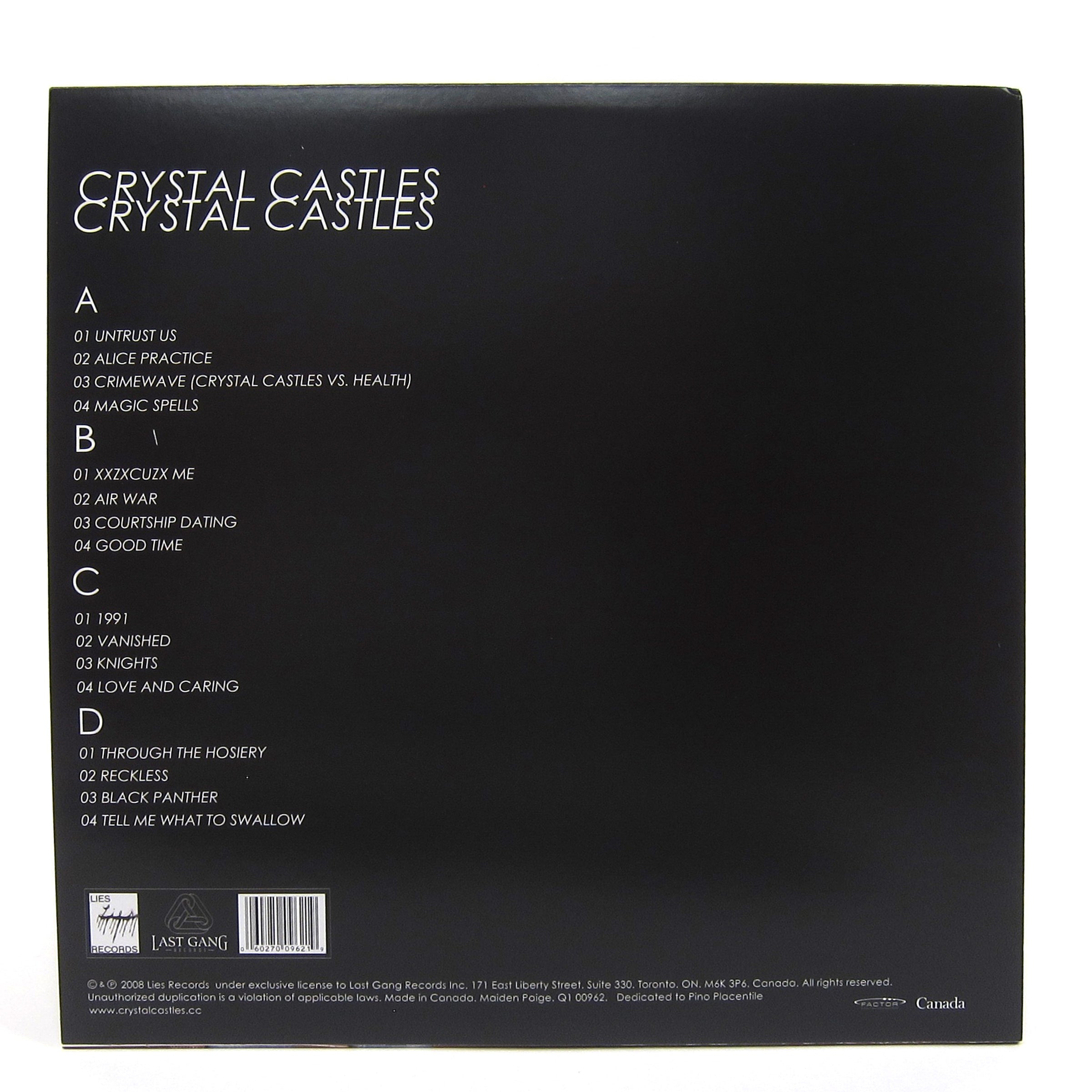 Crystal Castles: Crystal Castles Vinyl 2LP – TurntableLab.com