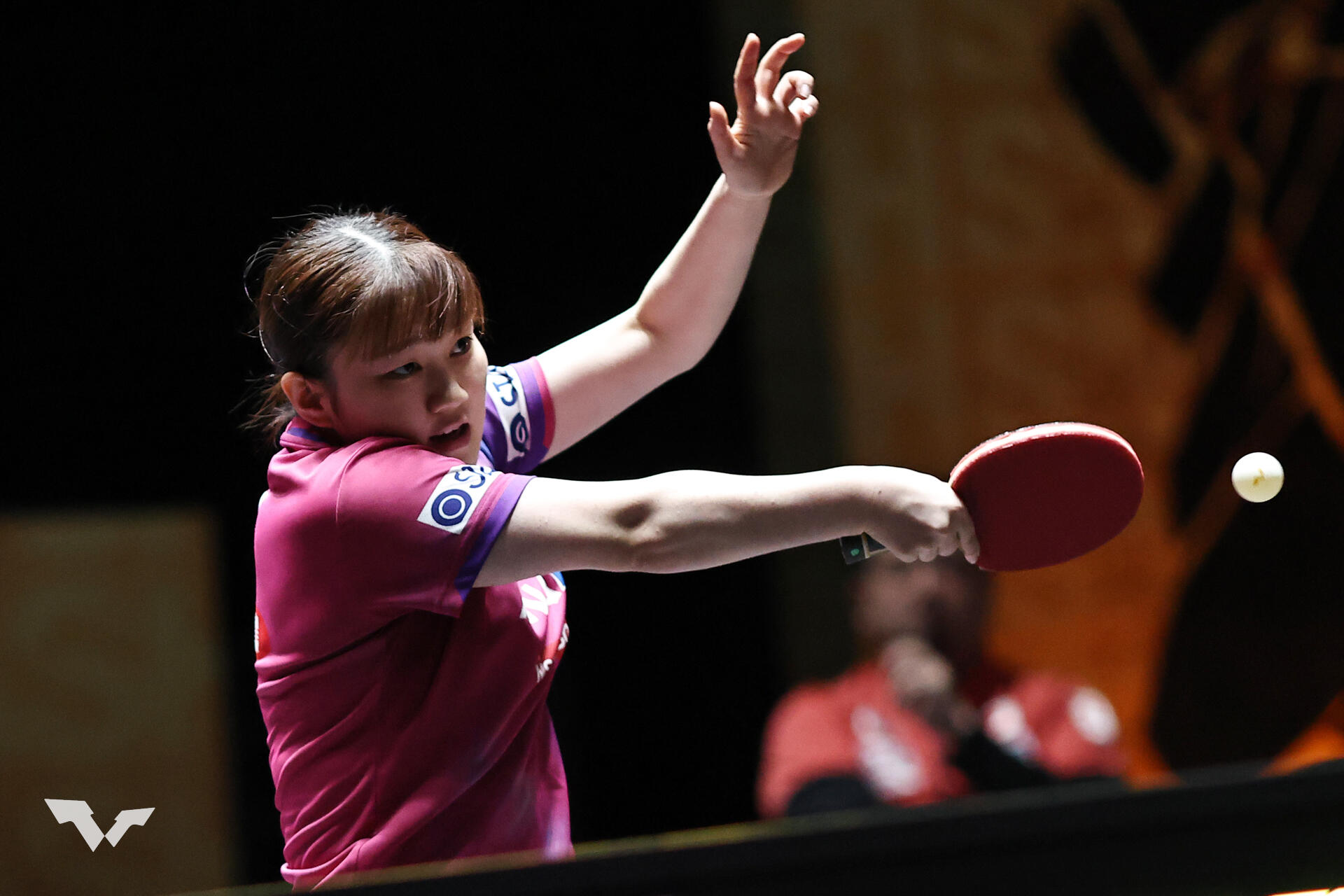 張本美和 過去2勝2敗のライバル大藤沙月に逆転勝ち！日本女子8強