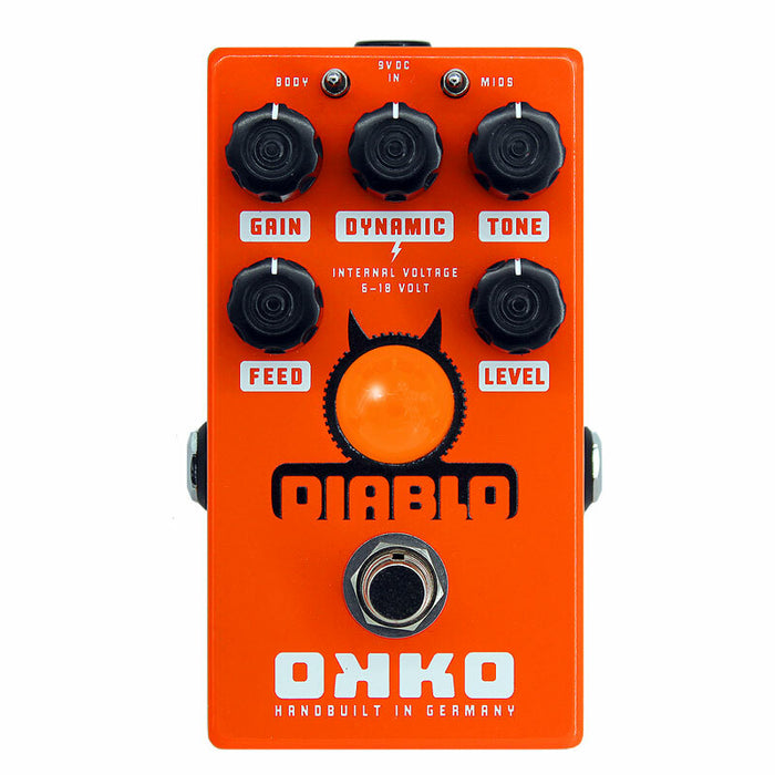 Okko FX Diablo Single Channel Overdrive Guitar Pedal — Truetone Music