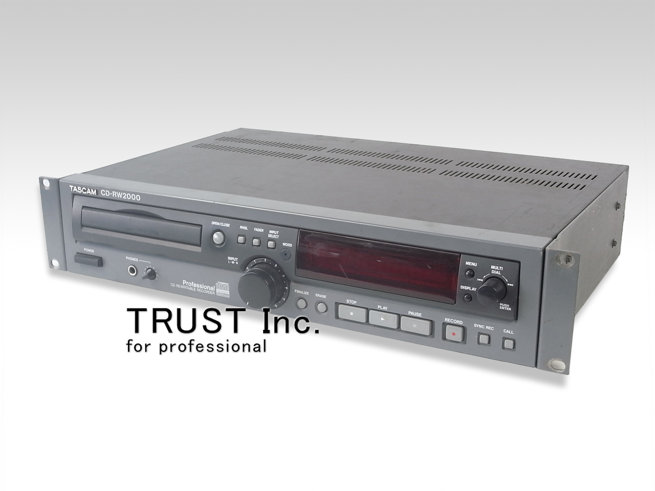 CD-RW2000 / CD Recorder【中古放送用・業務用 映像機器・音響機器の店