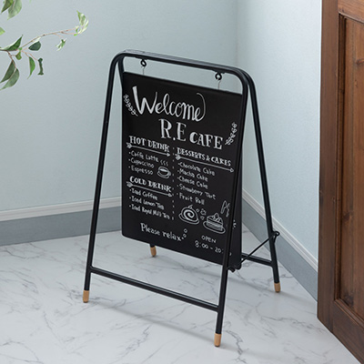 インテリア】サインボード ブラック GUY-930BK | 看板の激安通販サイン