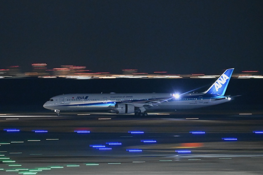 ANAの国内線用787-10、初号機が羽田到着 3月27日就航へ - TRAICY