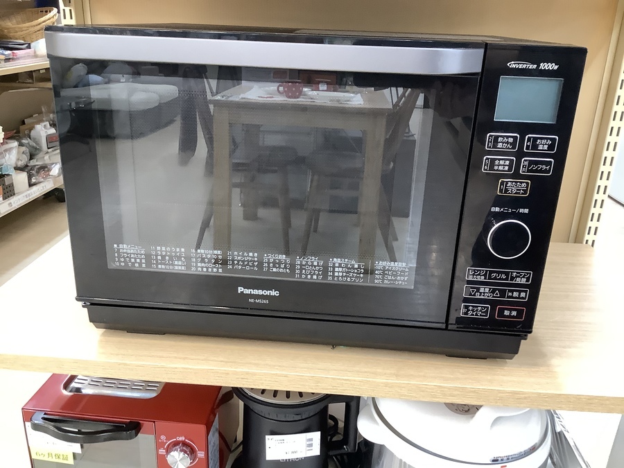 Panasonic（パナソニック）の2019年製オーブンレンジ NE-MS265-K