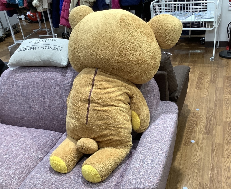 Dan-X(サンエックス) リラックマの特大ぬいぐるみ 入荷致しました