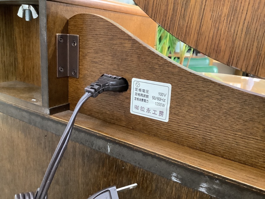 松永工房】コンパクトサイズな一面ドレッサー（カンティーニュ）が入荷