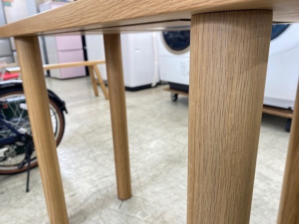 無印良品！板と脚でできた木製テーブル入荷です！【トレファク吉川店