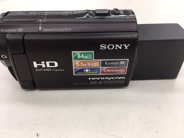 SONY[ソニー] ビデオカメラ「HDR-CX590」 入荷しました！｜2019年06月
