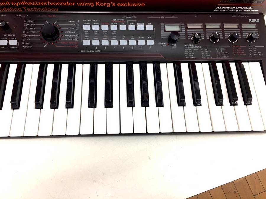 名機シンセ/ボコーダー！KORGのR3入荷！【東久留米店】｜2017年02月12