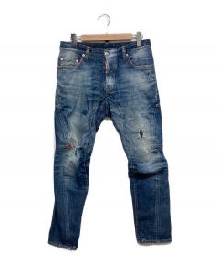 中古・古着通販】L.G.B (ルグランブルー) ペイント加工デニムパンツ