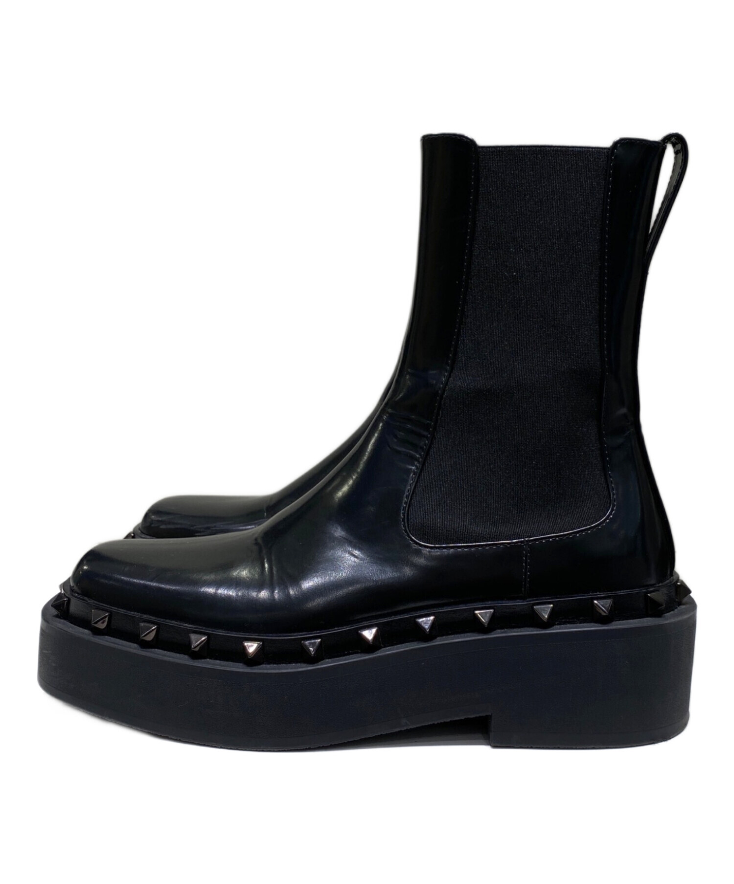 中古・古着通販】VALENTINO (ヴァレンティノ) スタッズサイドゴア