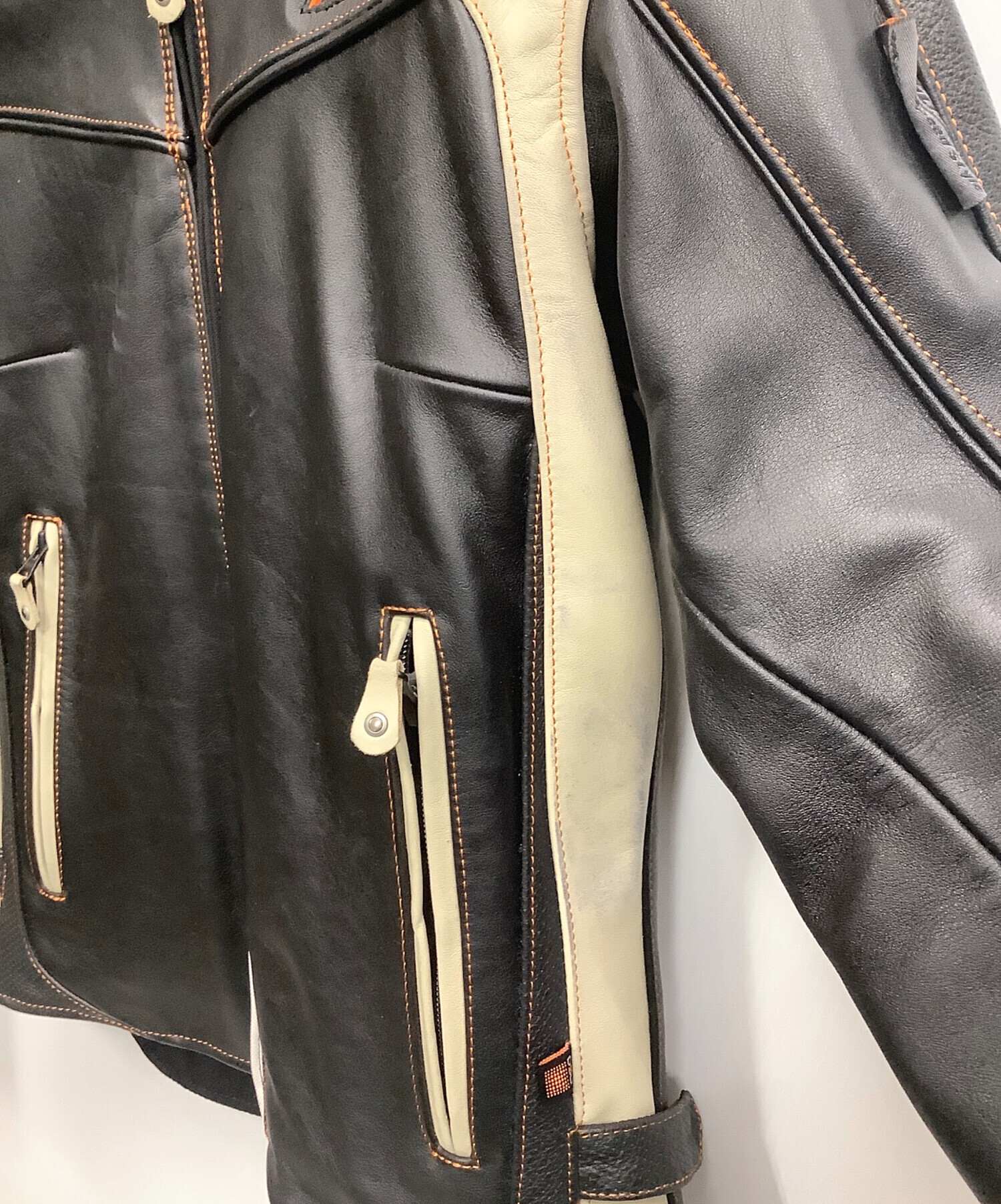 中古・古着通販】HYOD (ヒョウドウ) レーシングジャケット ブラック