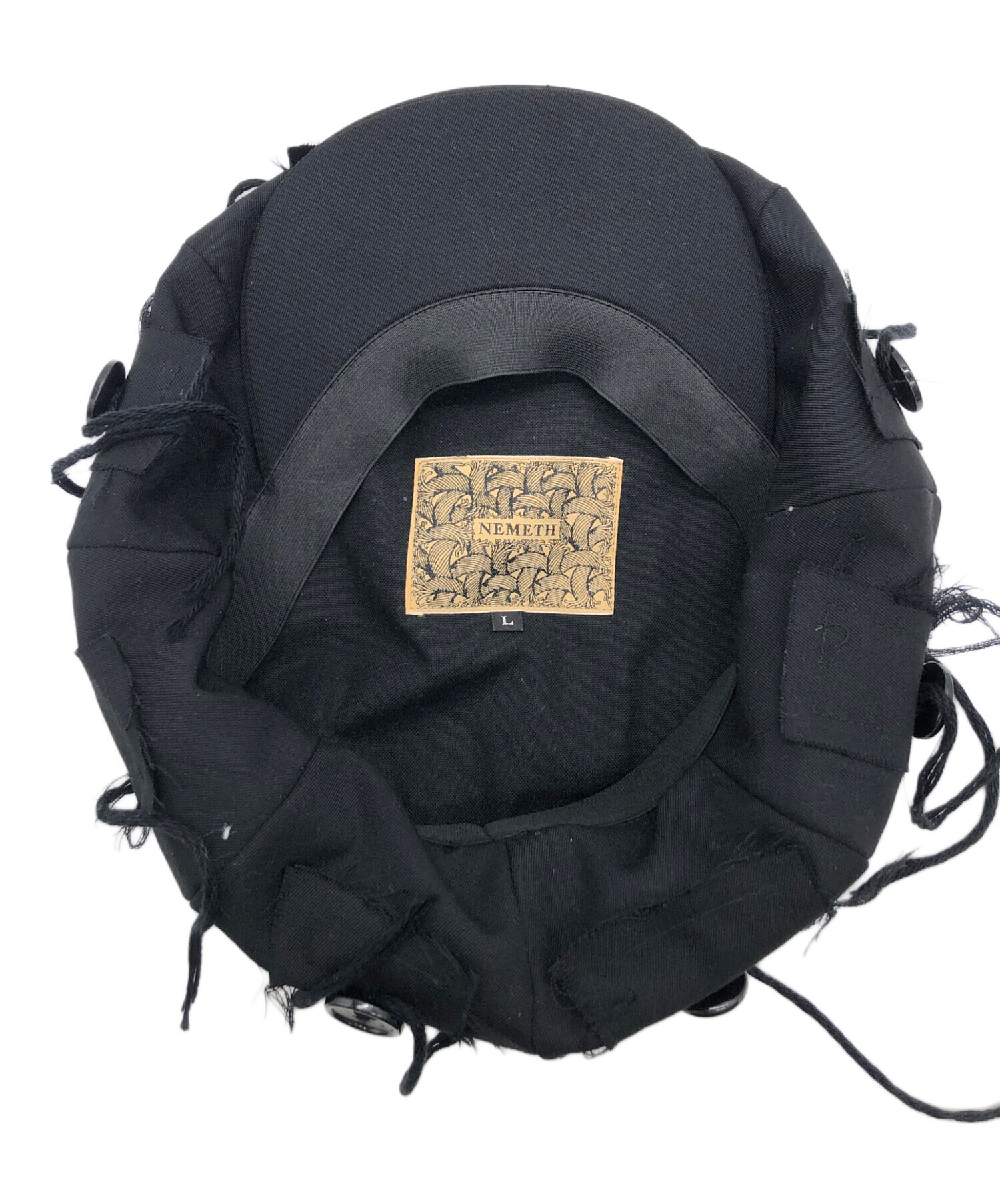 中古・古着通販】Nemeth (ネメス) キャスケット ブラック｜ブランド