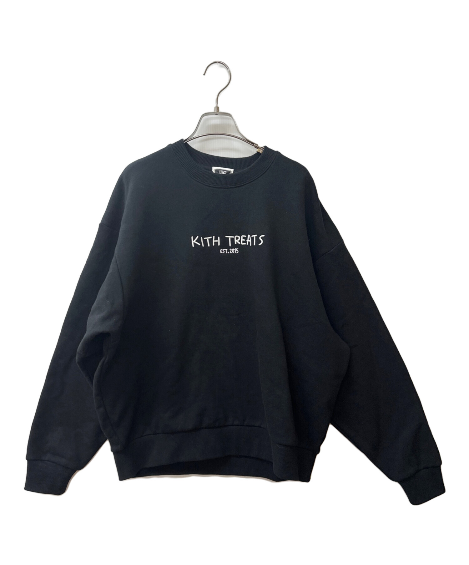 中古・古着通販】KITH (キス) クルーネックスウェット ブラック サイズ
