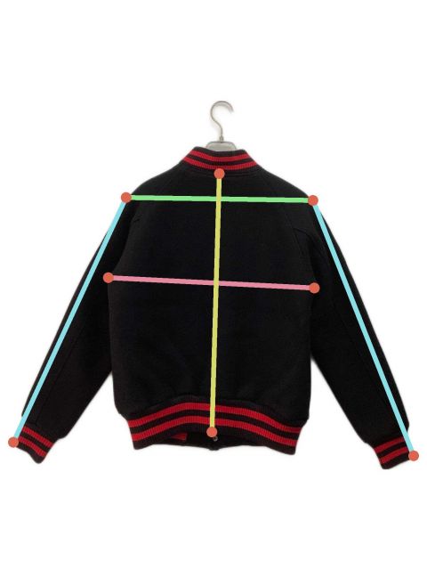 中古・古着通販】SWAGGER (スワッガー) スタジャン ネイビー サイズ:M