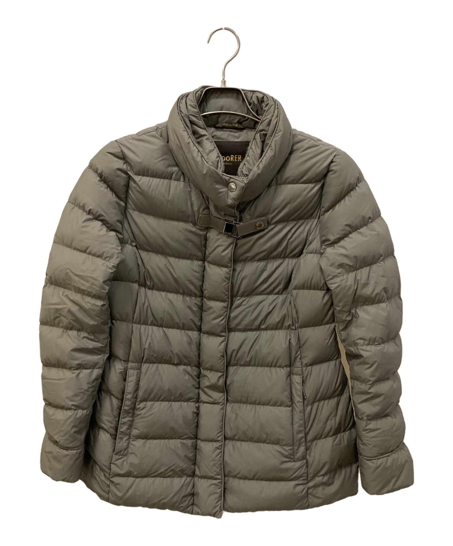 中古・古着通販】MOORER (ムーレー) ダウンコート ベージュ サイズ:42