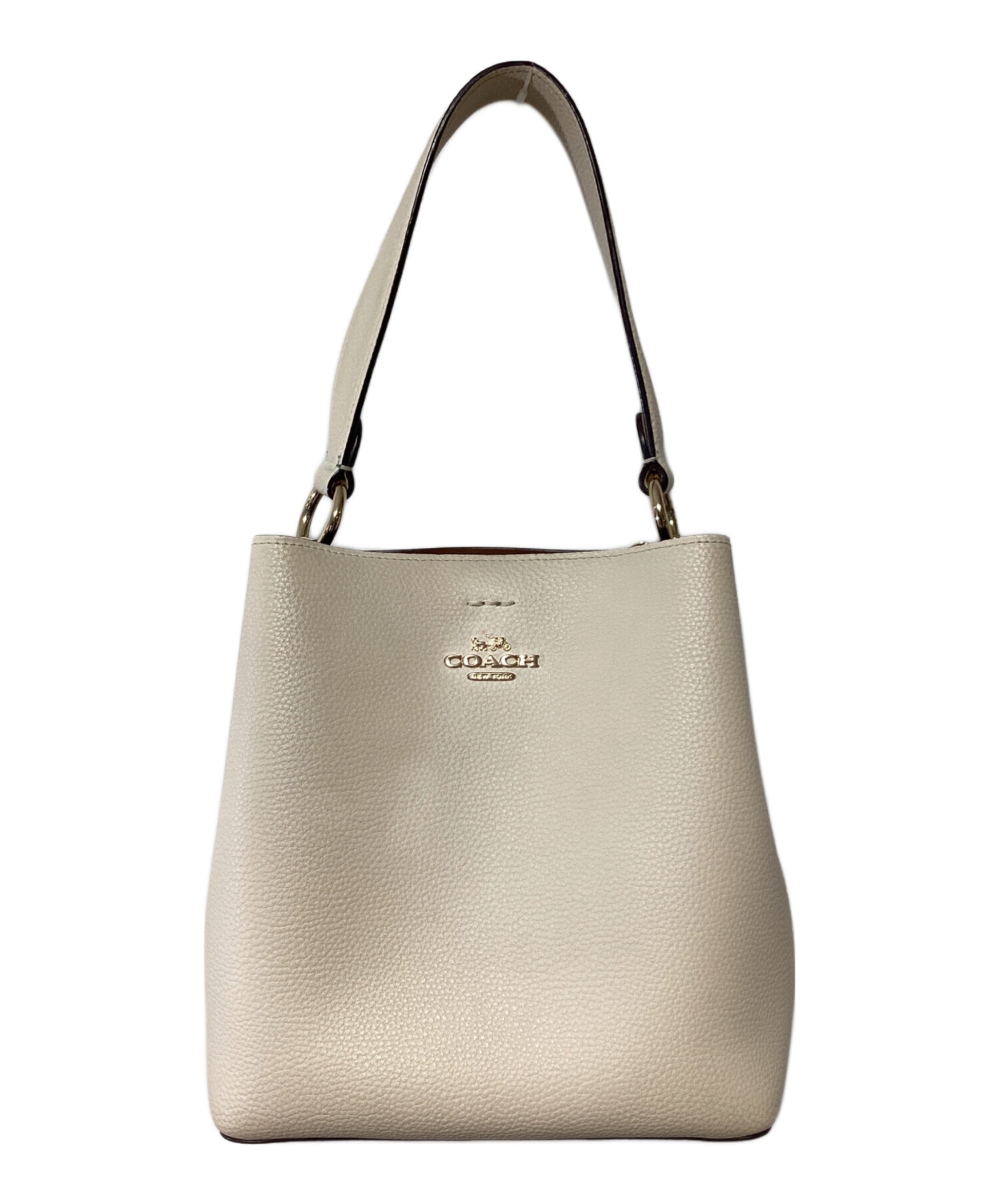 中古・古着通販】COACH (コーチ) 2WAYバッグ アイボリー｜ブランド