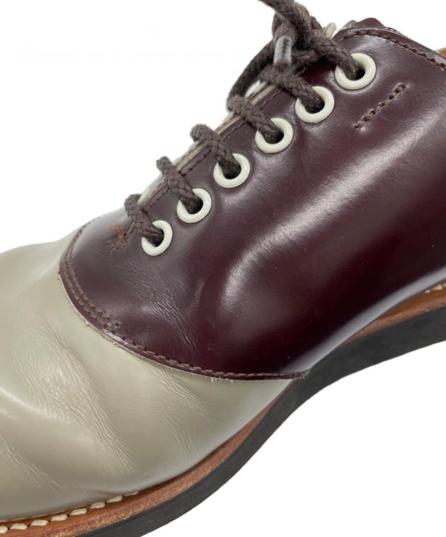 中古・古着通販】REGAL (リーガル) サドルシューズ ボルドー×グレー