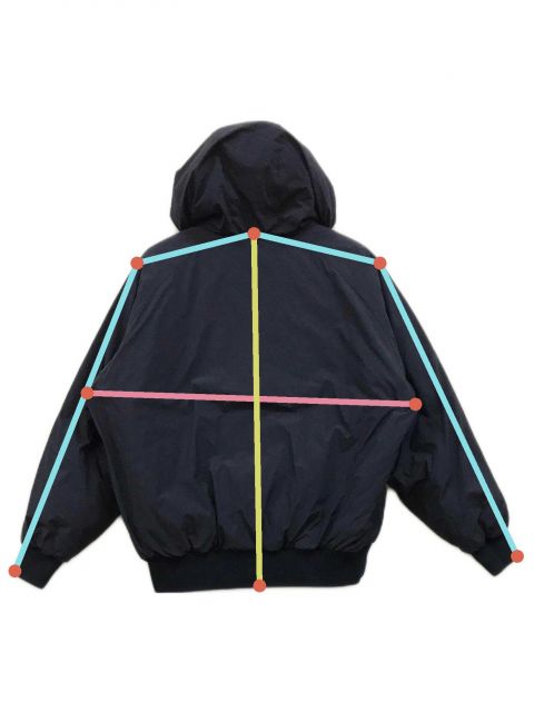 中古・古着通販】ENNOY (エンノイ) ELECTRIC PUFFER JACKET ネイビー