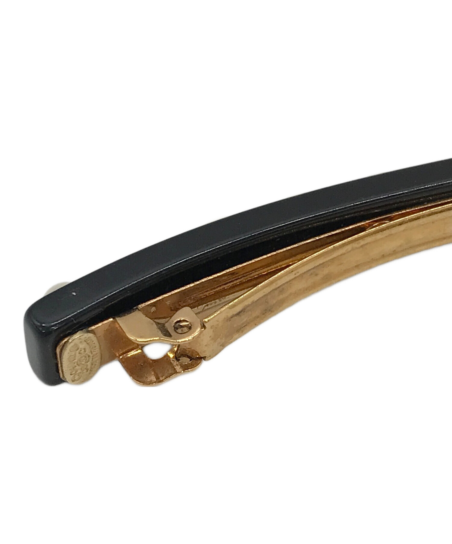 中古・古着通販】CHANEL (シャネル) バレッタ ブラック｜ブランド