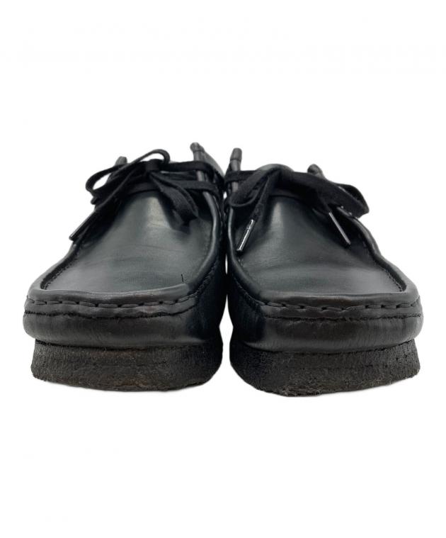中古・古着通販】CLARKS (クラークス) ワラビーシューズ ブラック