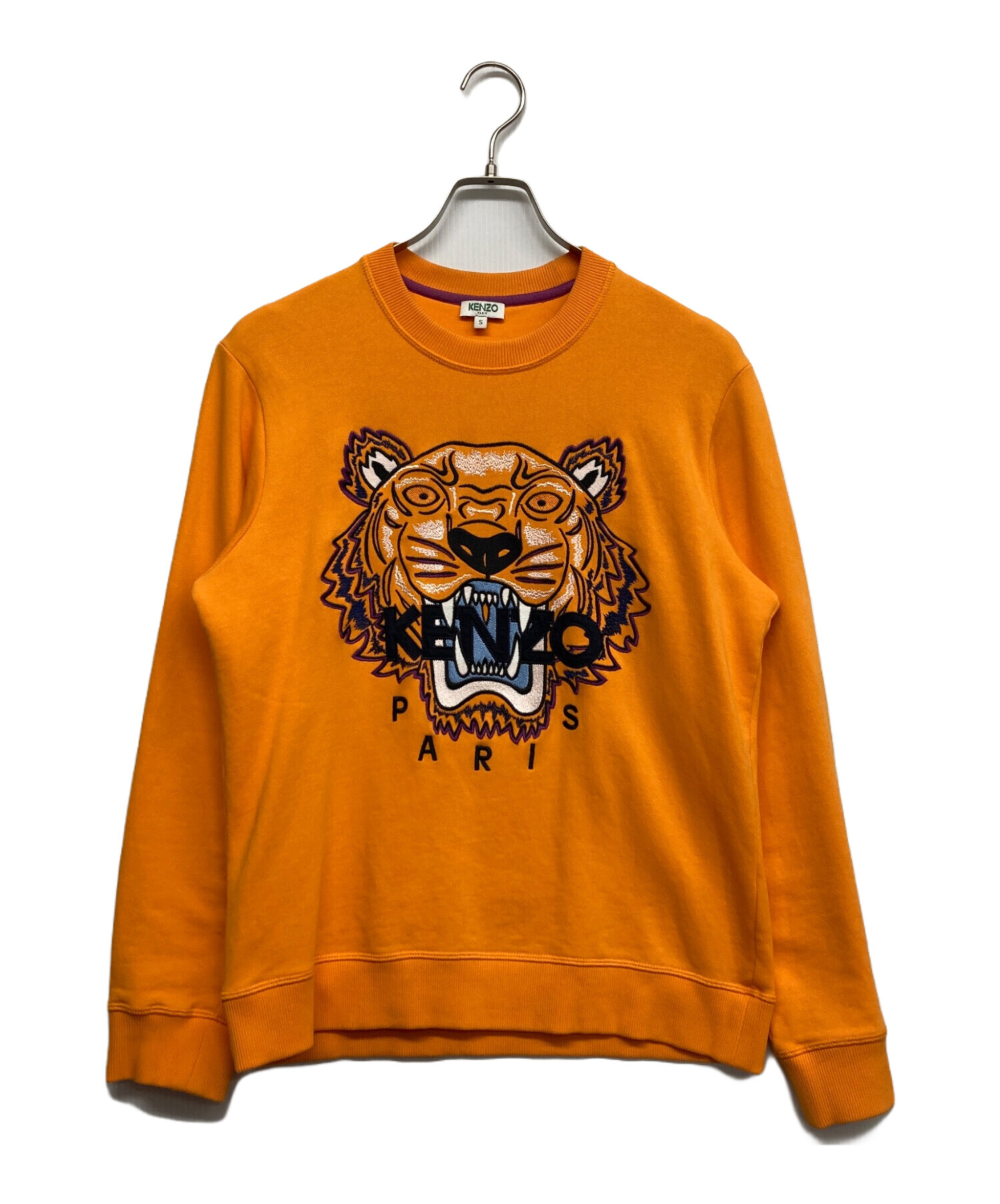 中古・古着通販】KENZO (ケンゾー) タイガー刺繍 ロゴスウェット