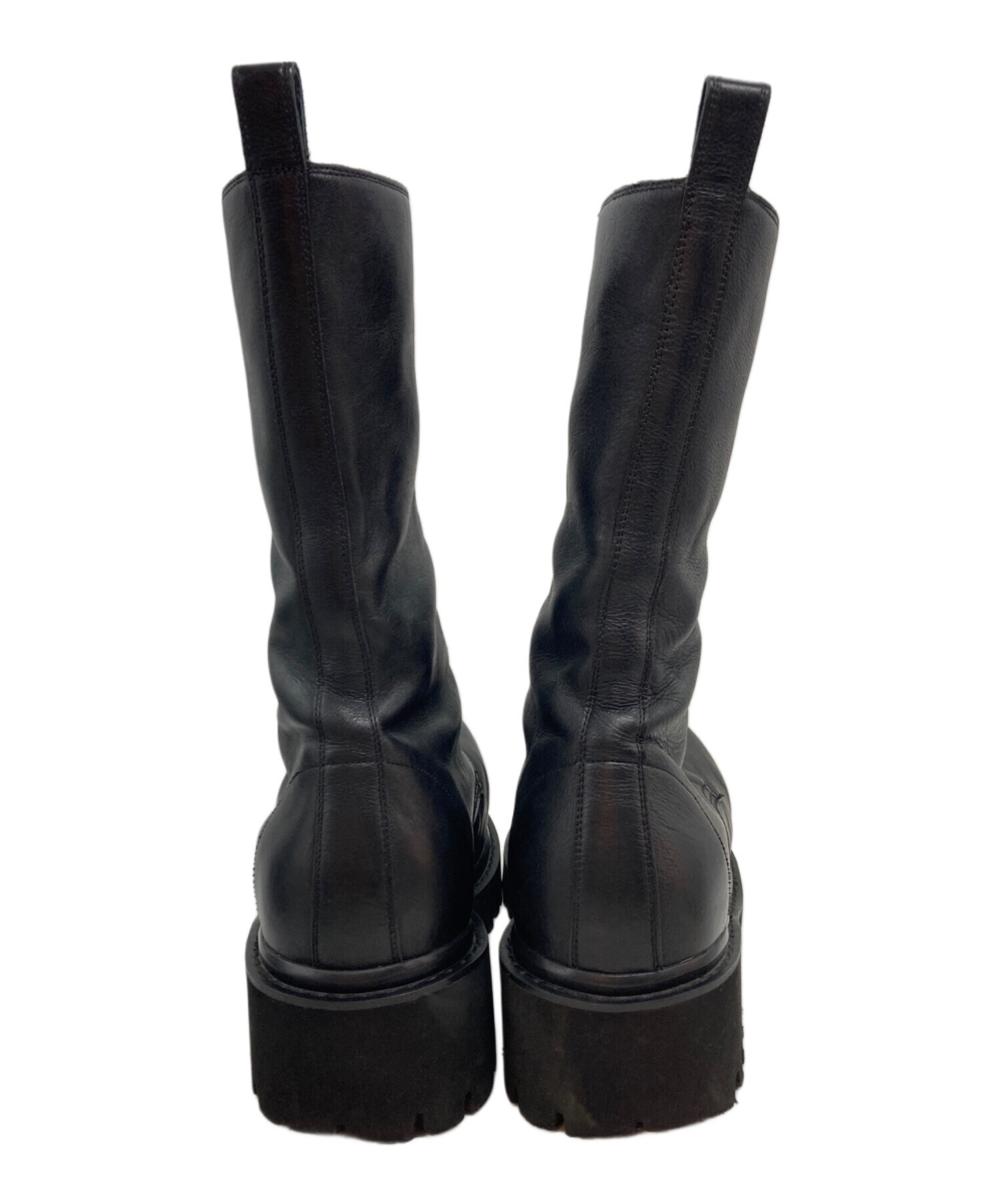 中古・古着通販】BALENCIAGA (バレンシアガ) Stomper Boots ブラック