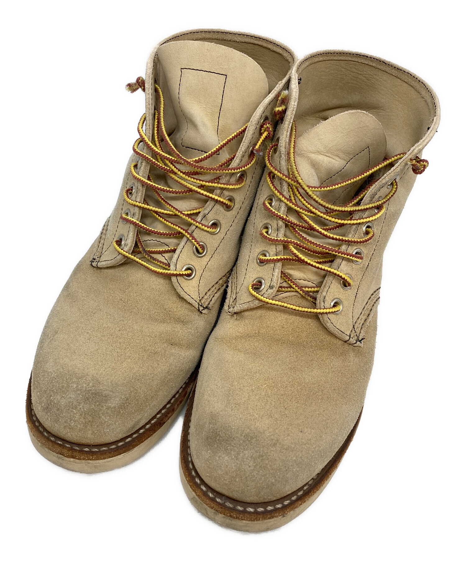 中古・古着通販】RED WING (レッドウィング) ブーツ ベージュ サイズ