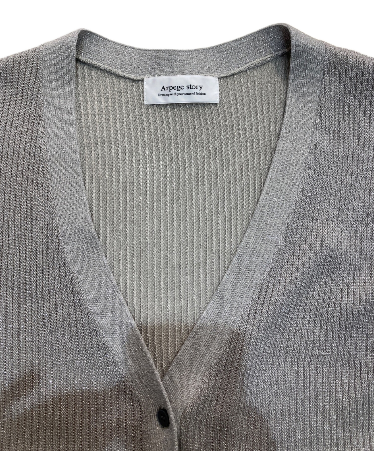 中古・古着通販】Arpege story (アルページュストーリー) ラメカーデ