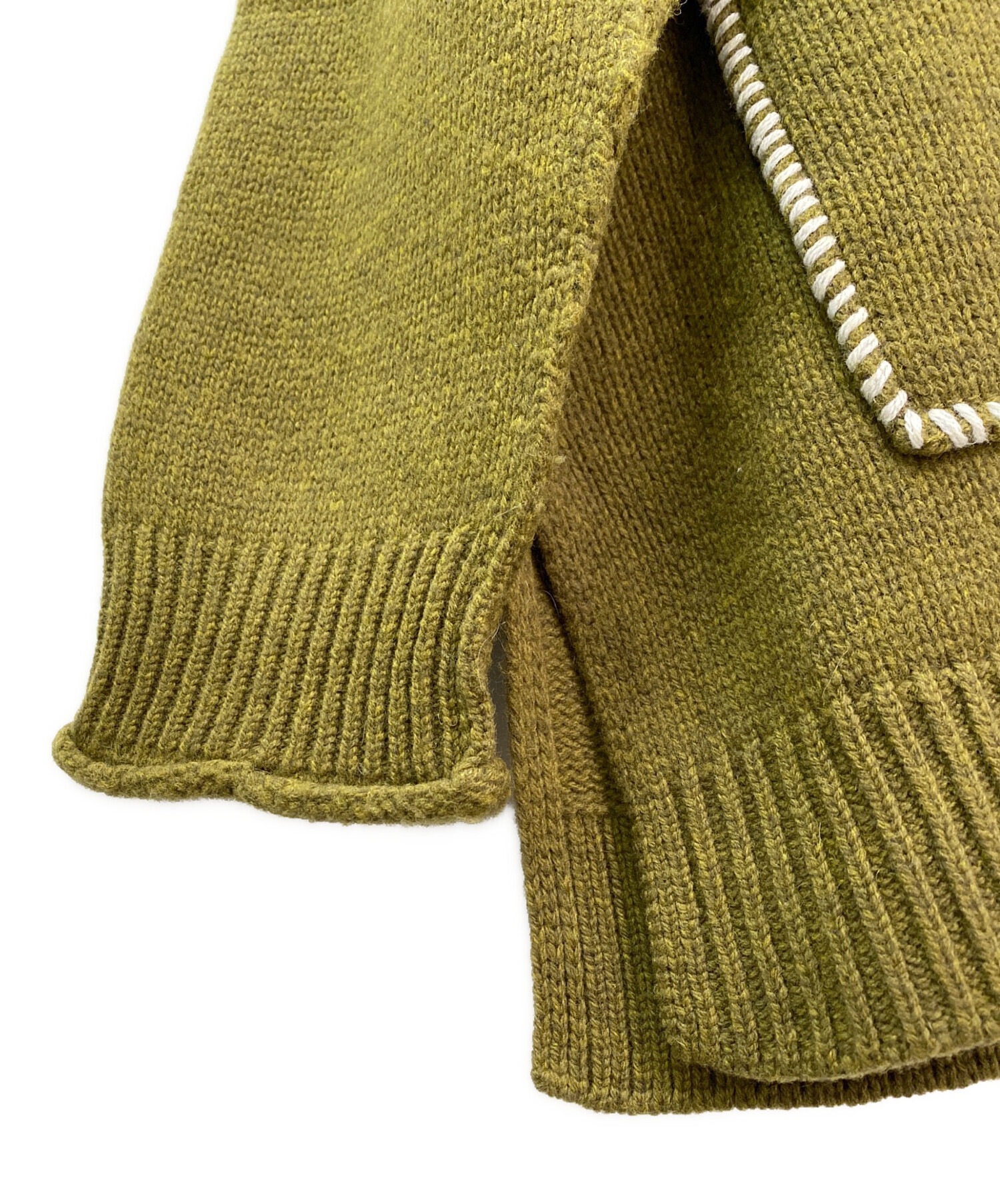 中古・古着通販】nagonstans (ナゴンスタンス) BOXウールオーバー