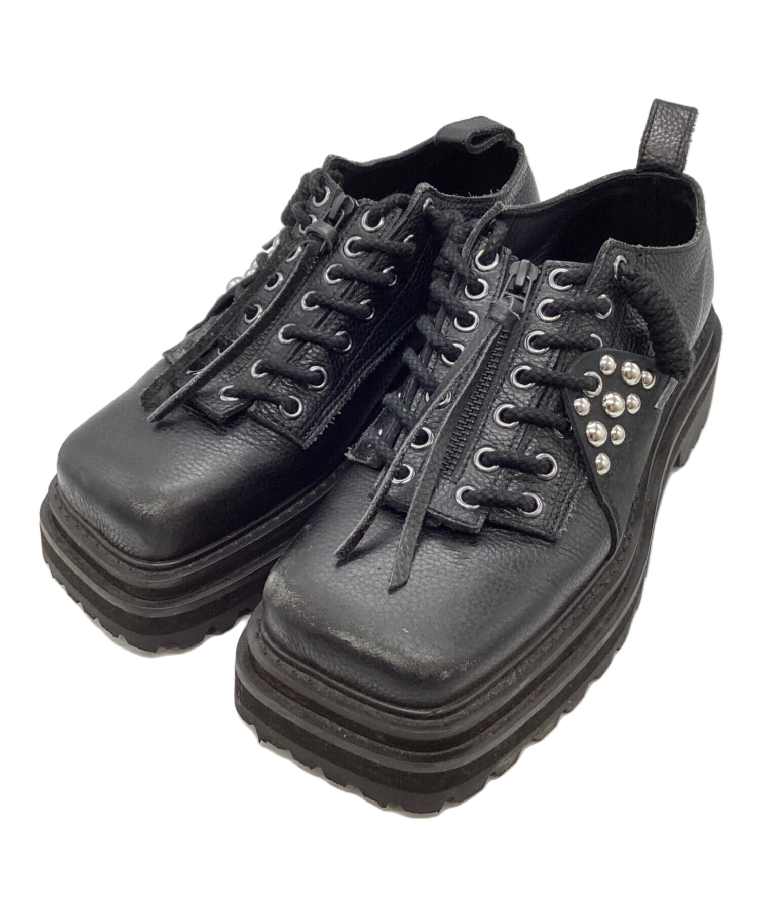 中古・古着通販】DAIRIKU (ダイリク) スタッズファイヤーマンブーツ