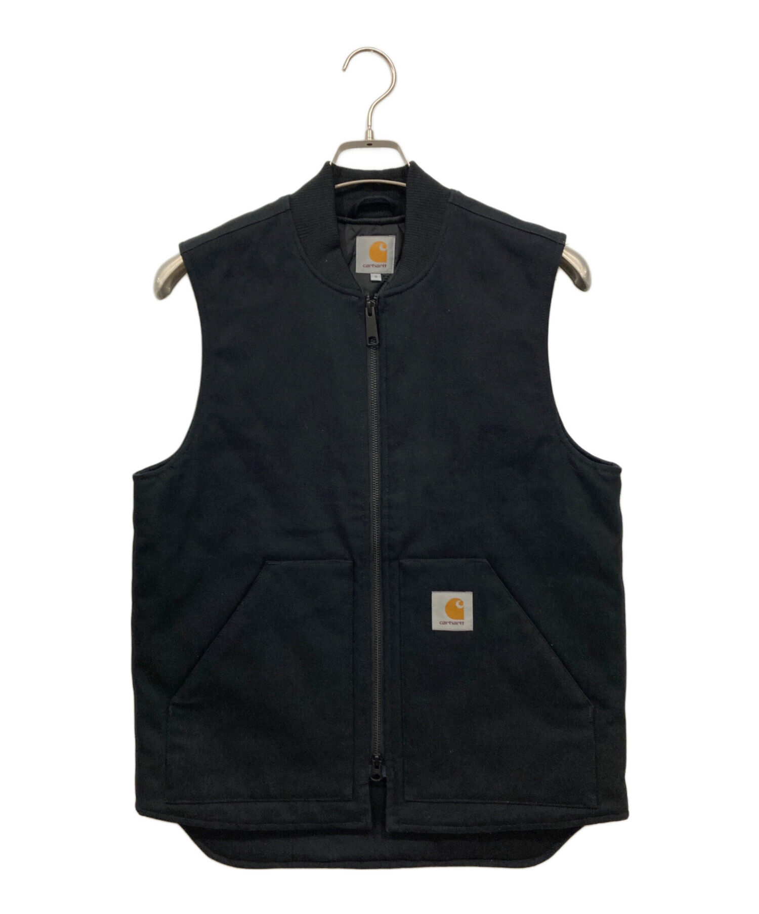 中古・古着通販】CarHartt (カーハート) ダックベスト ブラック サイズ
