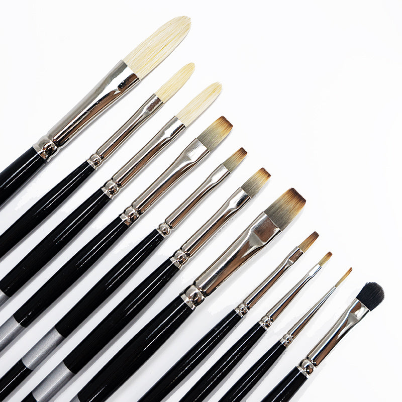 Julie Beck Natural and Synthetic Brush Set | Trekell Art