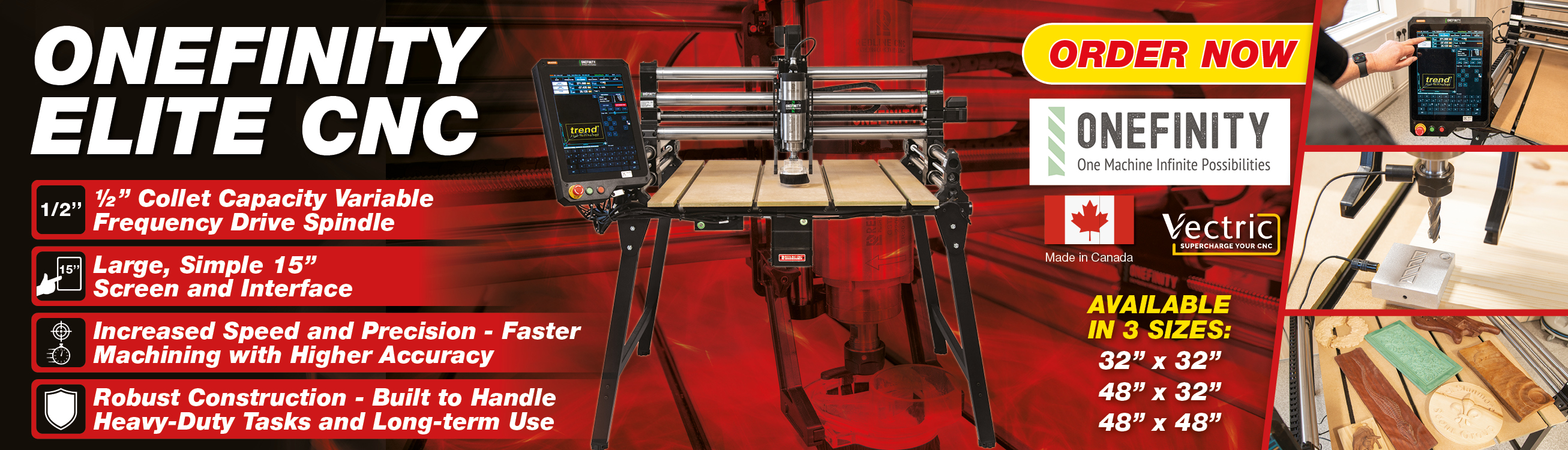 Onefinity CNC Trend Tool Technology